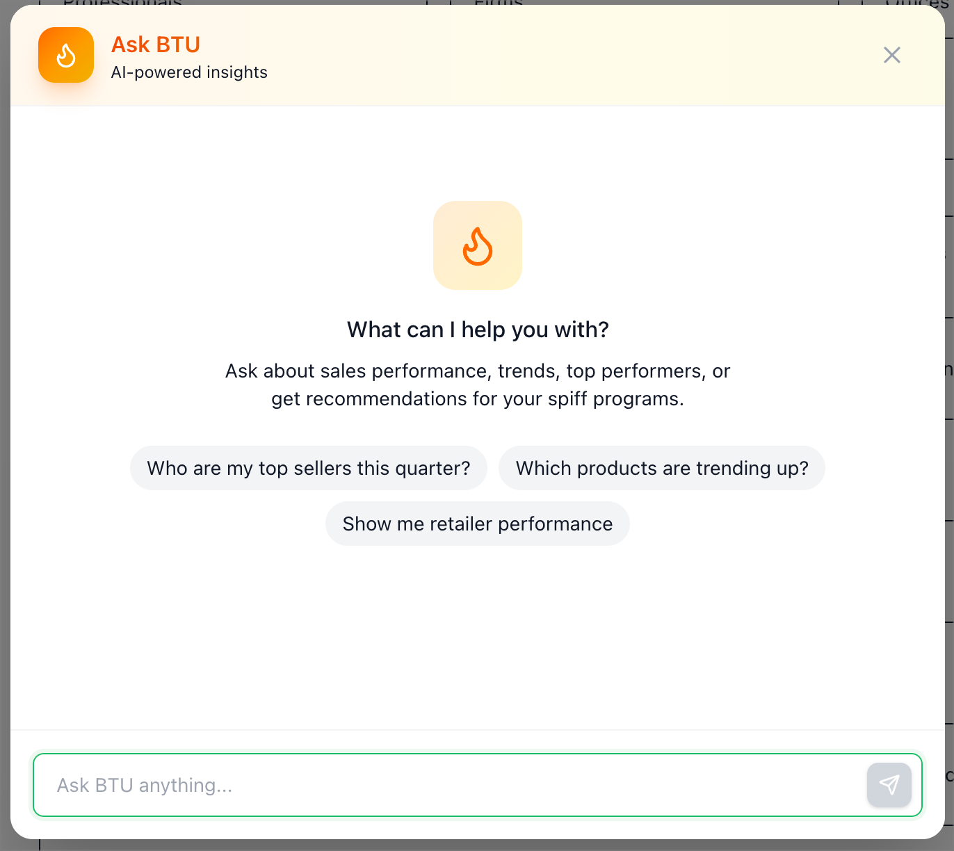Ask BTU